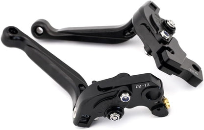 ya 4 8.14 Adjustable Foldable Clutch Brake Levers for Ducati Monster 821 Multistrada 950