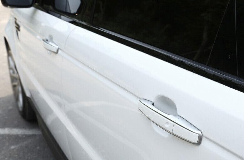 ya 10 9.16 baidi for LR Discovery 5 2017-25 ABS Silver White Exterior Side Door Handle Replace 8X