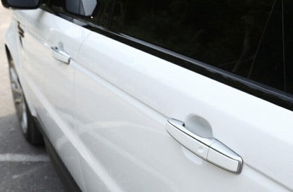 ya 10 9.16 baidi for LR Discovery 5 2017-25 ABS Silver White Exterior Side Door Handle Replace 8X