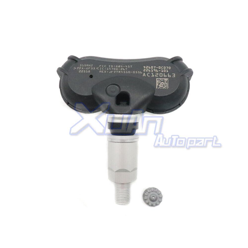 ya 4 8.8 4-Piece Set of tire Pressure Monitoring sensors Suitable for Toyota for for Sienna Tundra 42607-0C070