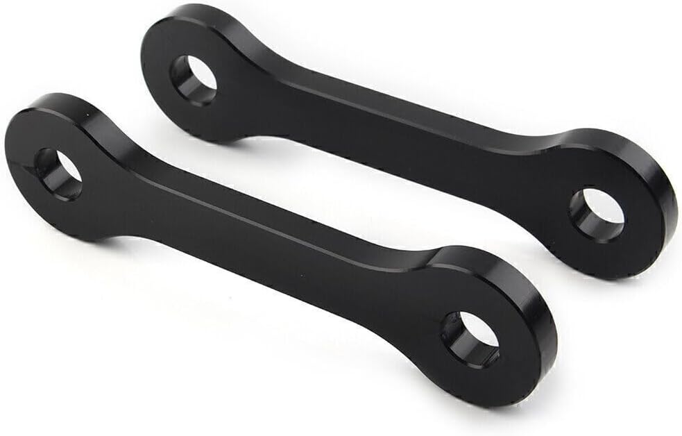 ya 6 8.14 Rear Lowering Drop Link Kit Black Fit for Suzuki DRZ400E DRZ400S DRZ400SM 2000-2020