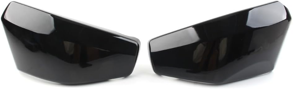 ya 23 10.7 baidi Battery Left & Right Side Covers Black ABS Plastic for Honda VTX1300 2003-2009