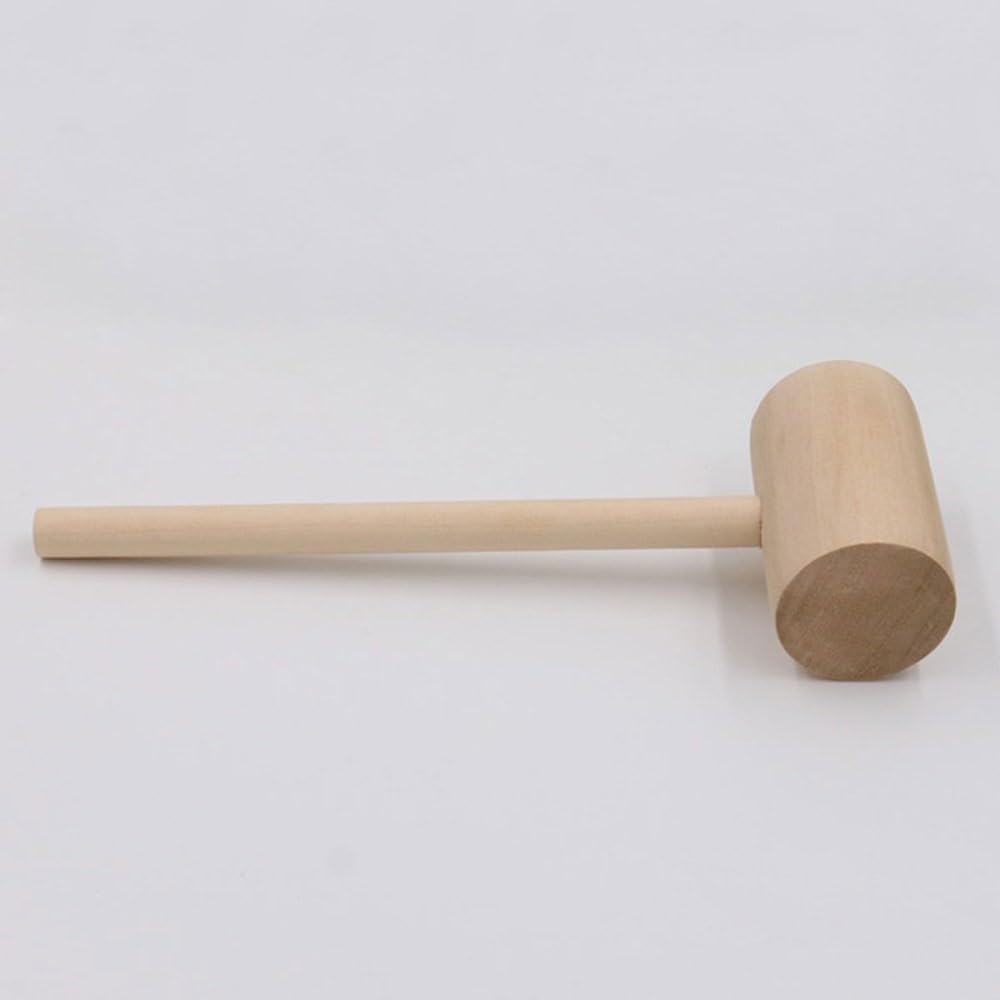 ya 14 9.20 baidi 4Pcs Meat Tenderizer Wooden Pounder Double Sided Tool for Pounding and-1