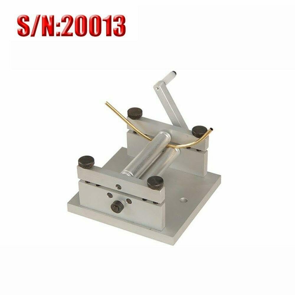 ya 16 10.20 baidi DIY Manual Plate Rolling Machine Soft Metal Sheet Mini Bending Machine S/N:20013