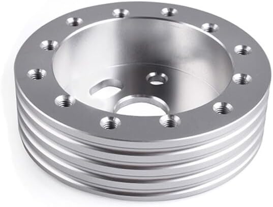 ya 10 9.16 zhengce Car Steering Wheel Hub Spacer 6 Hole Wheels to 3 Hole Adapter Aluminum US P