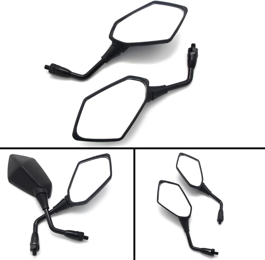 ya 13 9.15 baidi for Kawasaki Motorcycle Rear View Mirror ZR750 Zephyr 1993-2006 Z750R Z750 Z750S