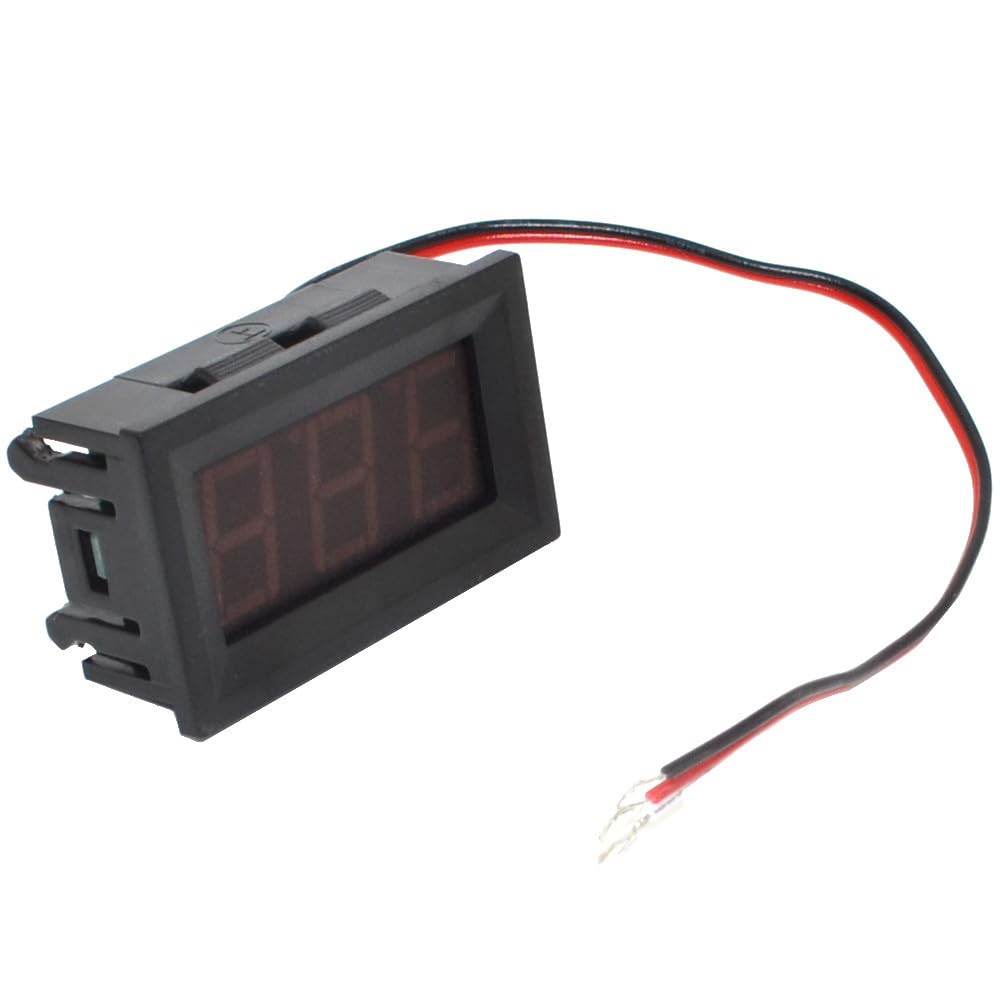 ya 16 10.20 baidi 10pcs Red 0.56 DC 4.5-30V 2 Wire Digital Led Display Voltmeter Voltage Tester