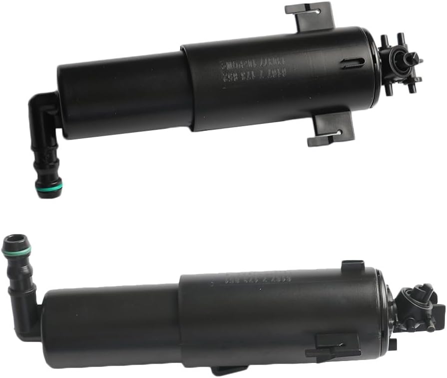 ya 9 10.24 Pair L+R Headlight Washer Nozzle Wiper Cylinder Pump for BMW E70 for X5 2007-13