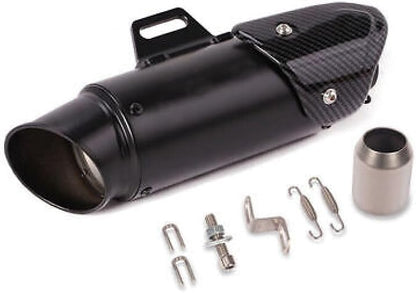 ya 5 8.24 baidi Motorcycle Pipe Insert Muffler 51mm Tail Tip Vent Pipe Baffle Silencer