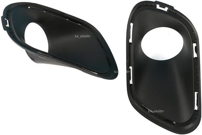 ya 9 10.24 Pair Front Left + Right Fog Light Lamp Bezel Cover for Cherokee 2014-2015