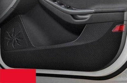 ya 13 9.15 baidi for Ford Focus 2015-18 Carbon Fiber Polyurethane Synthetic Leather Door Kic