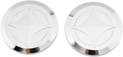 ya 9 10.24 F for Ram e Hole Plug Cap Cover Chrome for Honda GB350 NC59 CB350 2021-2022