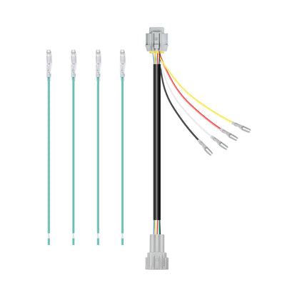 ya 4 8.10 5-Pack for 09-20 for Nissan 370Z F1 Style Rear Fog Light 4th Brake Light Wiring Harness 