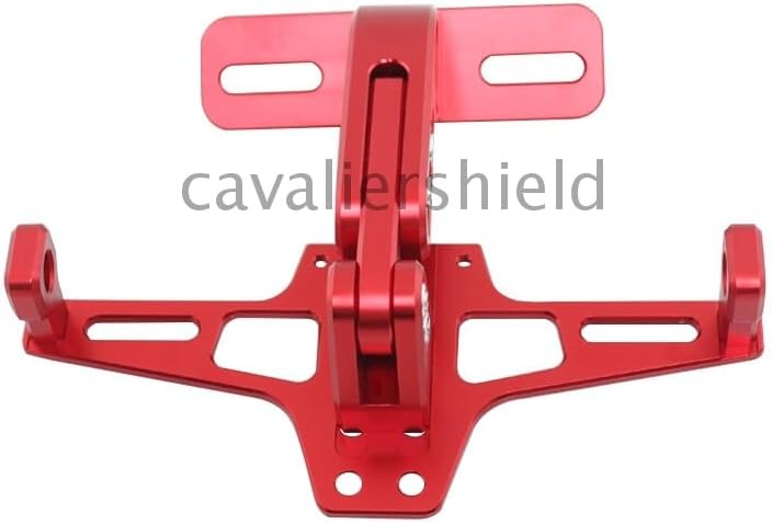 ya 13 9.15 baidi Motorcycle Red Aluminum License Plate Holder Bracket Fender Eliminator for Honda