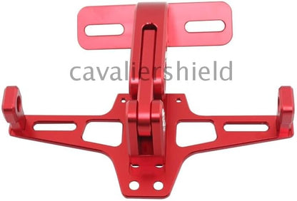 ya 13 9.15 baidi Motorcycle Red Aluminum License Plate Holder Bracket Fender Eliminator for Honda