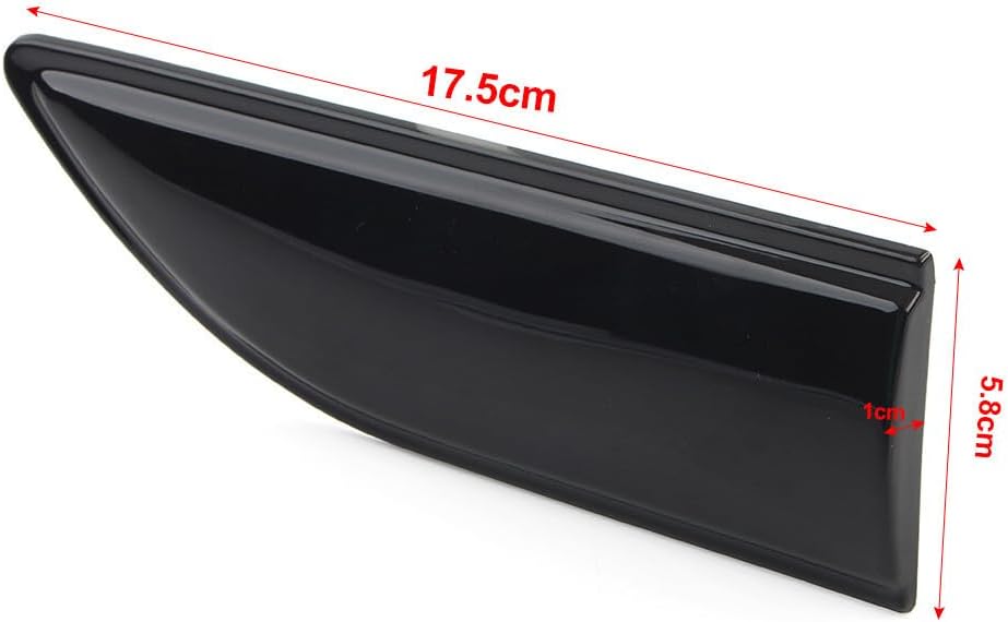 ya 4 8.14 for Land Rover for Range Rover Evoque Glossy Black Front Door Upper Molding Trim