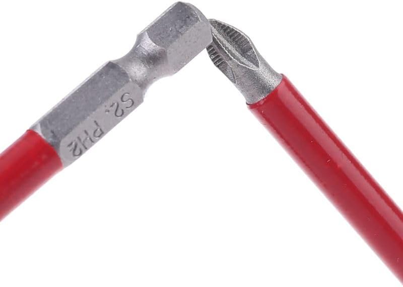 ya 26 10.21 baidi 10pcs PH2 150mm Power Drill Bit Set Long Reach Non Slip 4 Screwdriver