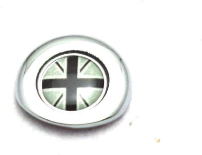 ya 5 8.10 Fits for MINI Cooper Countryman Black Union Jack Engine Start Stop Button Ring Decor