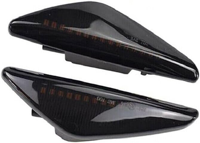 ya 13 9.15 baidi 2XSequential LED side marker turn signal smoked for BMW E70 E71 X5 X3 X6