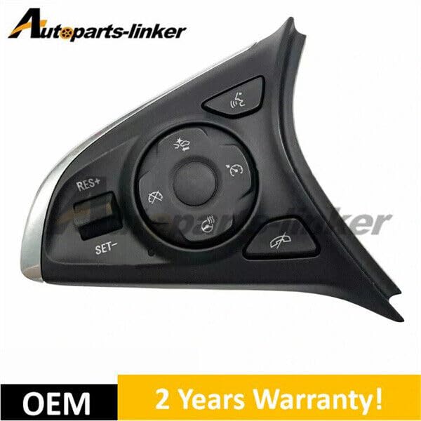 ya 5 8.10 23284615 Steering Wheel Cruise Switch for 18-2020 for Buick Envision (Heated, Left)