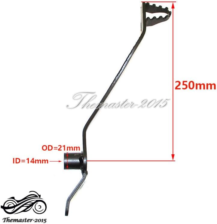 ya 6 8.24 baidi Rear Hydraulic Brake Foot Pedal Lever For Chinese 50cc-160cc CRF50 Pit Dirt Bike