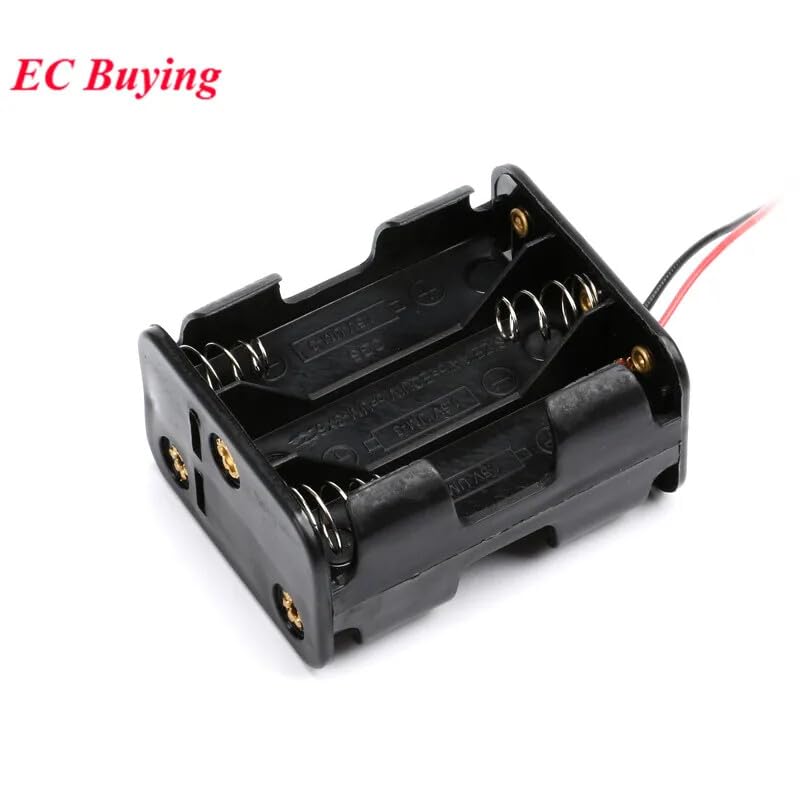 ya 16 10.20 baidi AA Battery Holder Protective Case, Double-Sided 4/6/8 Slot DIY Power Supply -