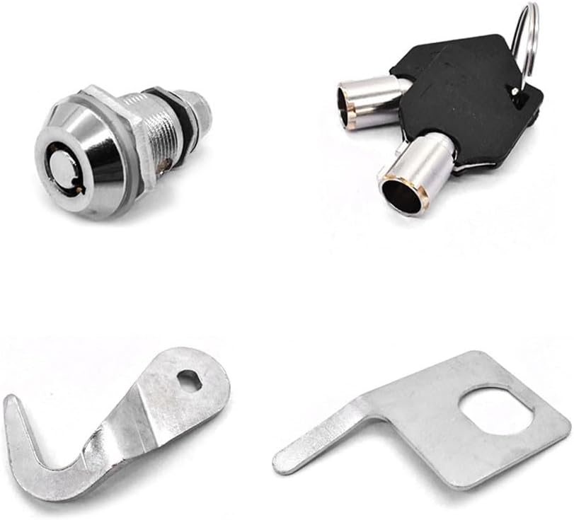 ya 12 10.8 baidi Trunk Hardware Latches Hinges Lock Set for Harley Touring Road Glide 1988-2013
