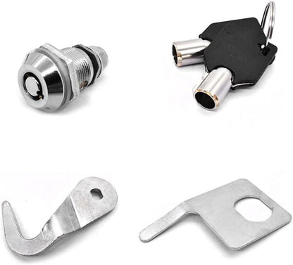 ya 12 10.8 baidi Trunk Hardware Latches Hinges Lock Set for Harley Touring Road Glide 1988-2013