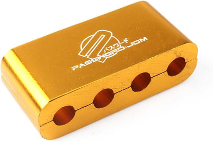 ya 7 8.24 baidi Cable Clip Gold JDM Spark Plug Electrical Wire Clamp Separator Line Ignition