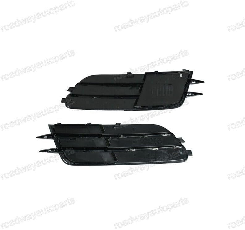 ya 7 8.24 baidi 1Pair Front Lower Fog Lamp Cover Grille Lamp Bezel Fit for Audi A6 C7 2012-2014