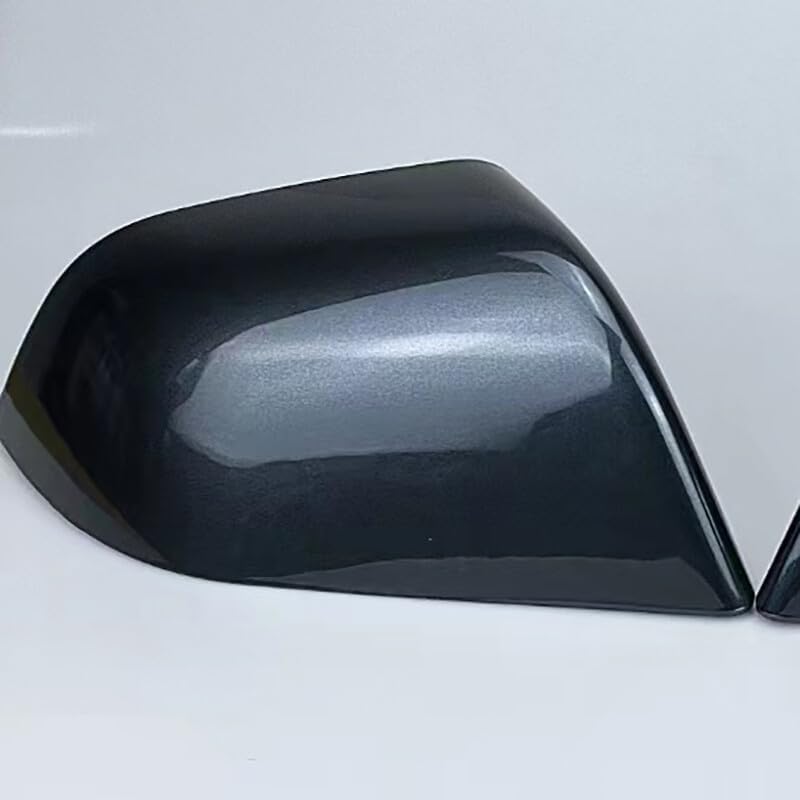 ya 11 9.14 baidiRight Black Rear View Side Mirror Skull Cover for Tesla Model 3 2017-23 1092292