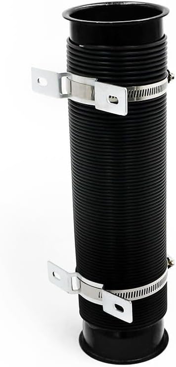 ya 4 8.24 baidi 3'' Universal Flexible Car Cold Air Intake Hose Filter Pipe Telescopic Tube Kit