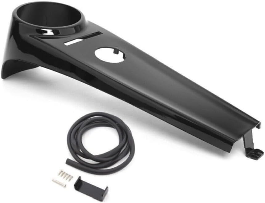 ya 23 10.7 baidi Gloss Black Dash Fuel Console Tank Cover Panel Trim for Harley Softail 00-17