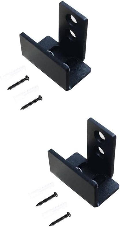 ya 26 10.21 baidi 2 PCS Wall Guide Groove Stopper Barn Sliding Door Hardware Floor Stoppers