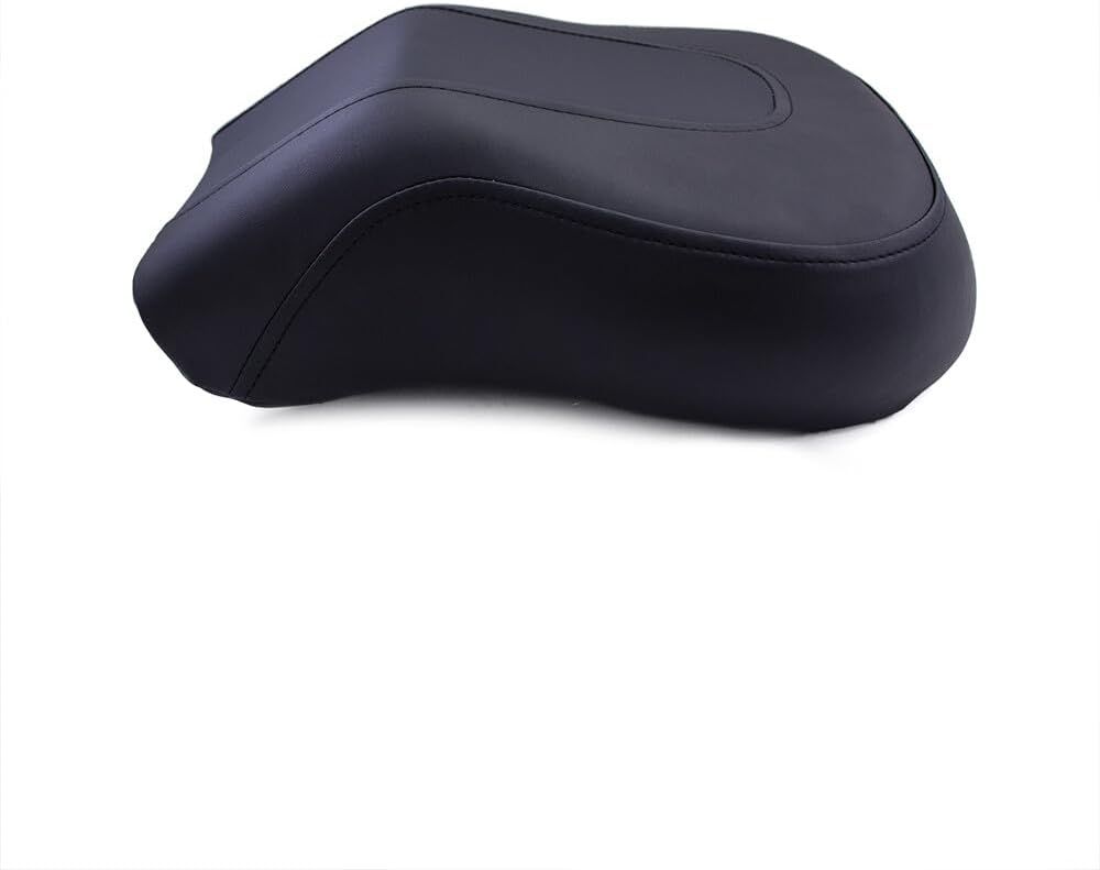 ya 4 8.8.2 Motorcycle Black Rear Pillion Passenger for Seat for Harley FLSTF Fat Boy 2008-2014