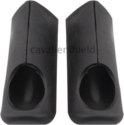 ya 13 9.15 baidi Black Rubber Engine Guard Highway Crash Bar Bumper Protection Slider Universal