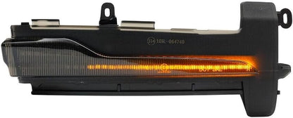 ya 7 8.24 baidi For 2014-2017 for Volvo XC60 Dynamic Front LED Side Mirror Turn Signal Lights Smoked 