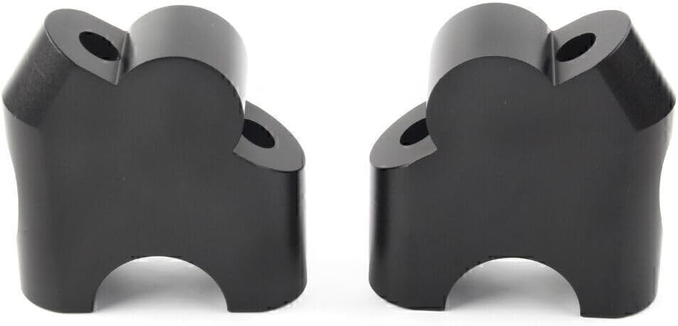 ya 6 8.14 for BMW F800R 2015-2017 2016 Black CNC Handlebar Bar Risers Mount Clamp Adapter