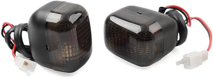 ya 13 9.15 baidi 2x Front Turn Signal Indicator Blinker Light For ZUMA50 FX ZUMA 125 BWS 50 Smoke