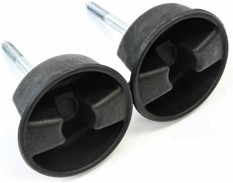 ya 4 8.14 2 Knob screws suitable for hardtop for Jeep for Wrangler 2007-2017 bracket installation black top