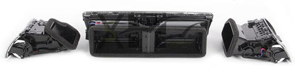 ya 10 9.16 baidi 3pcs Dashboard AC Air Vent Kit Bright Chrome Fit for VW for Passat