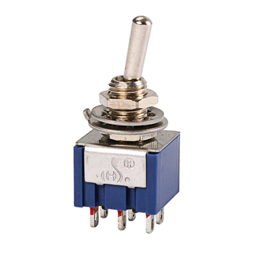 ya 23 10.7 baidi GN109A 6 Feet ON-ON SPDT 2 Position Latching Toggle 6A 125V (Blue)