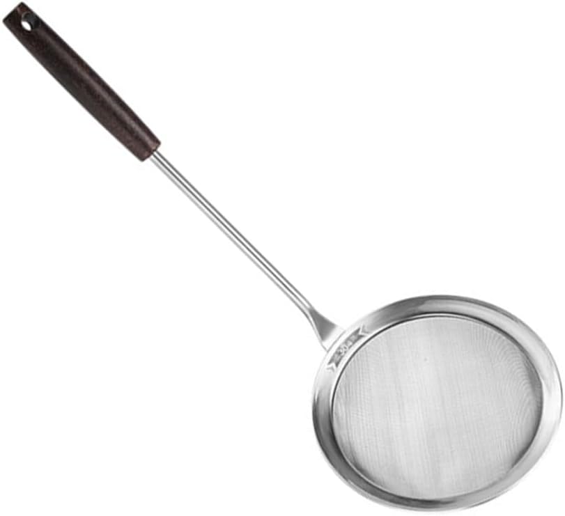 ya 14 9.20 baidi Oil Lattice Spoon Fat Filter Skimmer Strainer Multi-functional Hot Pot Mesh-1