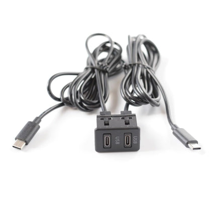 ya 23 10.7 baidi Automotive for Dash Mounting Solution with Dual TYPEC Ports and 145cm Cable