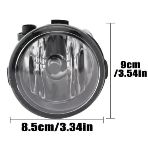ya 10 9.16 zhengce for Nissan Rogue 11-13 Anti-collision fog lamp assembly clear glass lens re