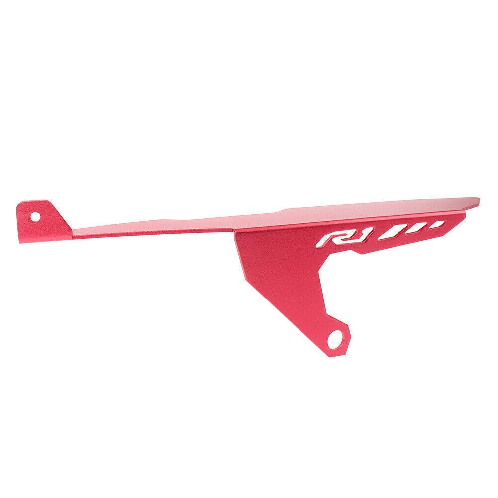 ya 6 8.24 baidi Chain Protector Guard Cover for Yamaha YZF R1 2015-2017 Red CNC Aluminum Motor