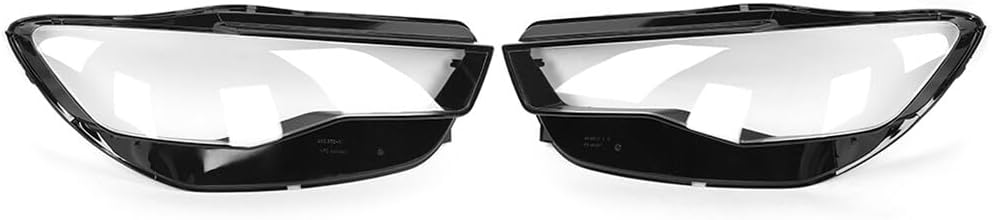 ya 14 9.20 zhengce Pair clear headlight glass lenses scatter discs for Audi A6 C7 2016 2017 20-1
