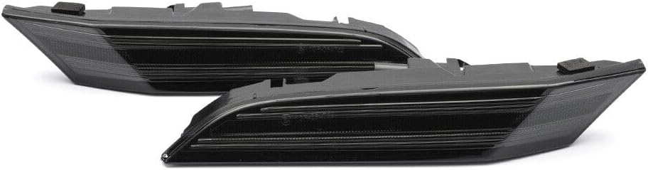 ya 4 8.10 2 Pieces Smoked LED Dynamic Side Marker Turn Signal Lights for 2019+ for Porsche 911 992 All 