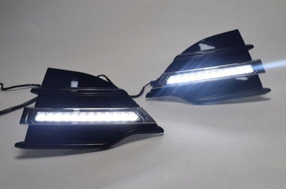 ya 4 8.24 baidi for Ford Escape Kuga 2013-2016 Front bumper fog lamp assembly LED fog lamp 2 pcs 