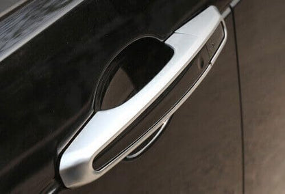 ya 5 8.10 for Range Rover Evoque 2012-19 Exterior Side Door Handle Cover Trim Matte Silver